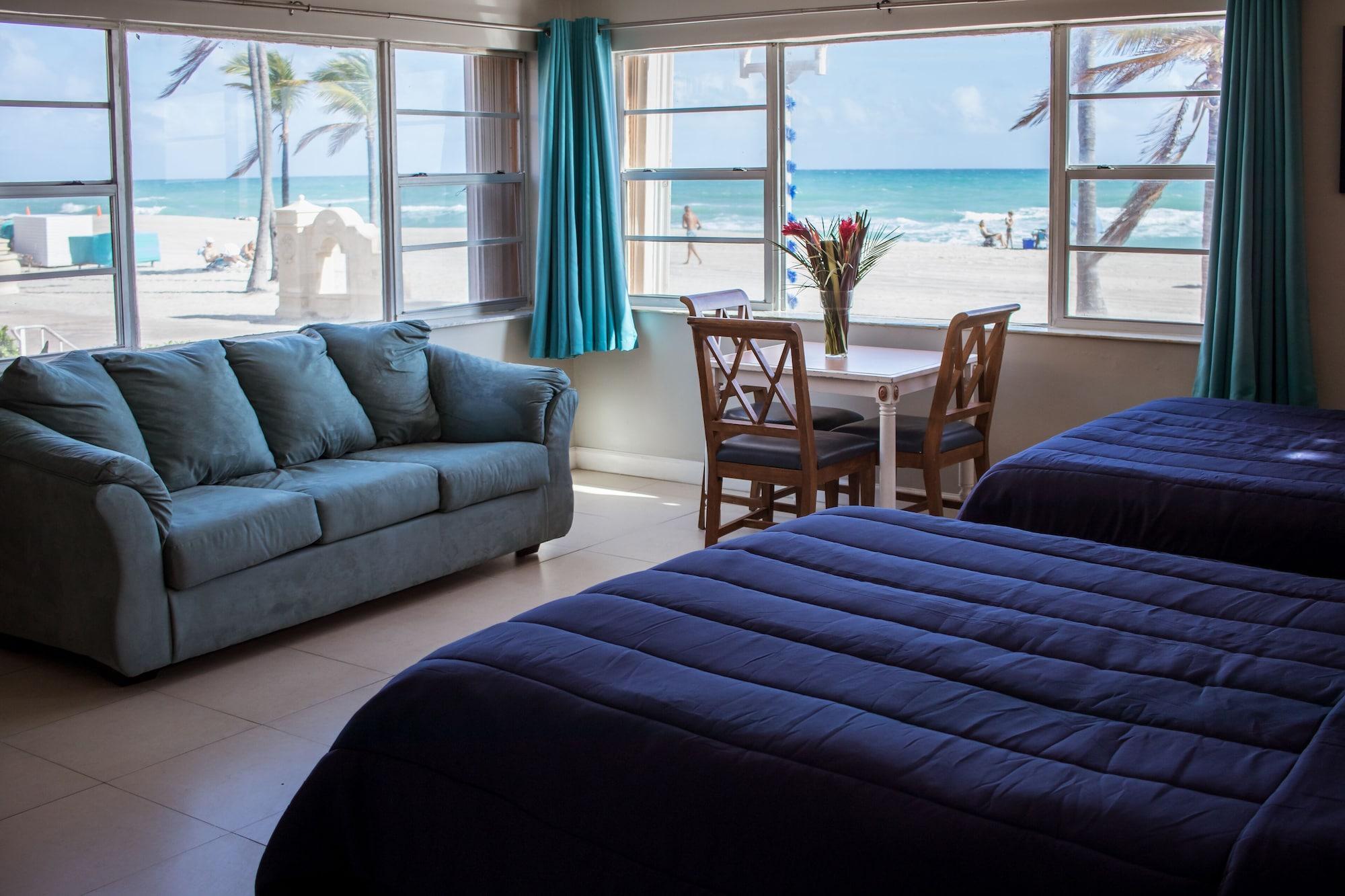 Riptide Oceanfront Hotel Холивуд Екстериор снимка